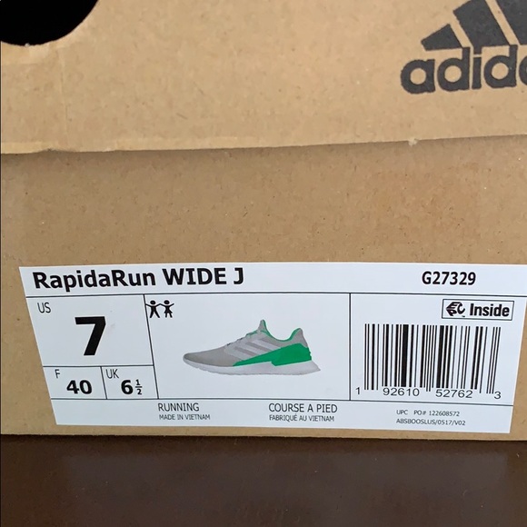 Adidas Running Shoes size 7 kid’s NWT - Picture 6 of 7